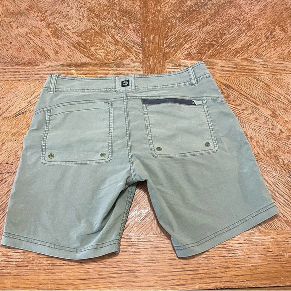 NRS Shorts Womens Size 4 Green Guide Shorts 7 Inch Inseam - Picture 2 of 6